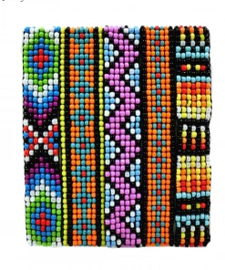 AMIU Handmade Store Colorful 7 Row Brazilian Rope Beads Bracelets Jewelry