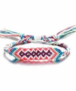 17KM Official Store Colorful Braided Tassel Friendship Bracelets Jewelry