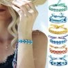 17KM Official Store Colorful Braided Tassel Friendship Bracelets Jewelry