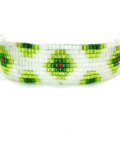 AMIU Handmade Store Colorful Glass Beads Friendship Bracelets In 4 Colors Jewelry