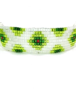 AMIU Handmade Store Colorful Glass Beads Friendship Bracelets In 4 Colors Jewelry