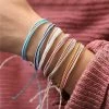 17KM Official Store Jewelry Colorful Thread Friendship Bracelets