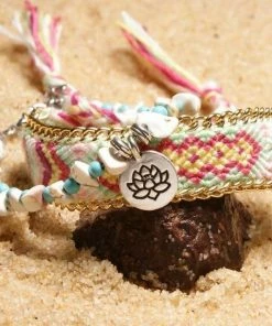 ArtiLady Jewelry (Stylish Designer Brand) Colorful Tribal Beach Anklets/Bracelets