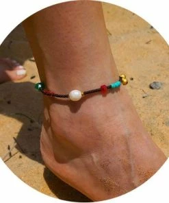ArtiLady Jewelry (Stylish Designer Brand) Colorful Tribal Beach Anklets/Bracelets
