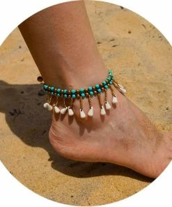 ArtiLady Jewelry (Stylish Designer Brand) Colorful Tribal Beach Anklets/Bracelets