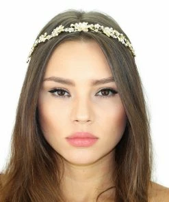Kristin Perry Crystal Vines Headpiece Headbands