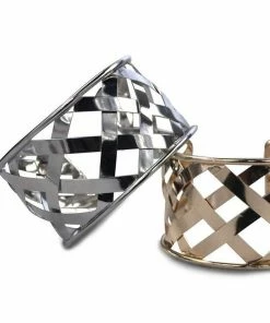 ClaudiaG Collection Jewelry Cuffed Bracelet Silver