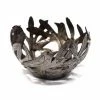 Croix Des Bouquets Decorative Metal Bowl With Birds (GC)