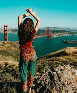 Napat Dolphin Honey Hive Harem Pants