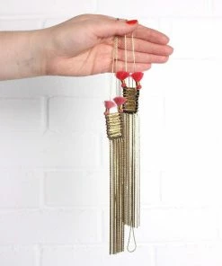 SLATE + SALT Jewelry Double Tassel Necklace