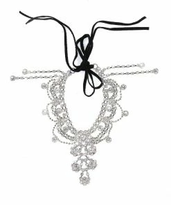 Kristin Perry Draping Crystals Anklet Jewelry