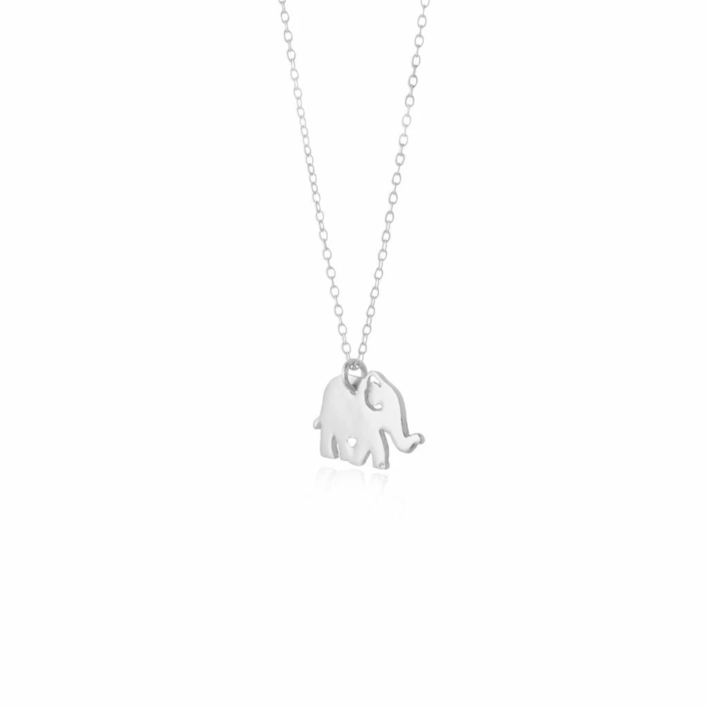 Sincerely Silver Elephant Necklace - Solid Sterling Silver Jewelry 4 Sincerely Silver Elephant Necklace - Solid Sterling Silver Jewelry
