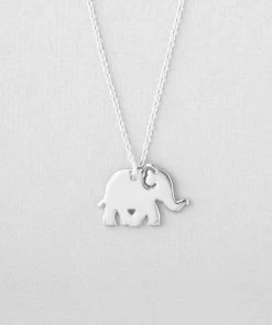 Sincerely Silver Elephant Necklace - Solid Sterling Silver Jewelry 9 Sincerely Silver Elephant Necklace - Solid Sterling Silver Jewelry