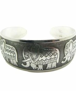 One Tribe Apparel Jewelry Elephant Tibetan Totem Bangle