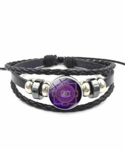 DIEZI Official Store Jewelry Sri Yantra Rope Bracelet
