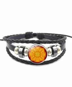 DIEZI Official Store Jewelry Sri Yantra Rope Bracelet