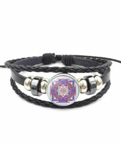 DIEZI Official Store Jewelry Sri Yantra Rope Bracelet
