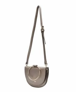 Melie Bianco Boho Bags Felix Pewter Crossbody Bag