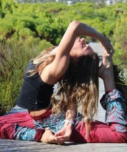 Napat Fire & Ice Honey Hive Harem Pants