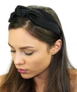 Kristin Perry Headbands Floral Silk Top Knot Headband