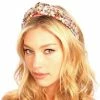 Kristin Perry Headbands Floral Silk Top Knot Headband 1 Kristin Perry Headbands Floral Silk Top Knot Headband