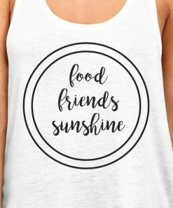 TSF Design Food Friends Sunshine Tank Top Boho Tops