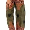 Napat Forest Sunburst Honey Hive Harem Pants