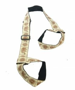 Offbeat Gold Elephant Yoga Mat Strap