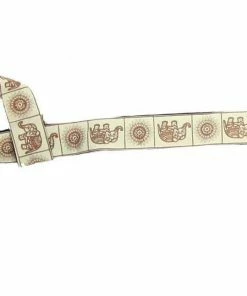 Offbeat Gold Elephant Yoga Mat Strap