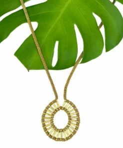 SLATE + SALT Golden Halo Necklace Jewelry