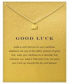 One Tribe Apparel Good Luck Elephant Pendant