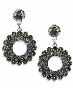 ClaudiaG Collection Jewelry Gyre Earrings - Silver