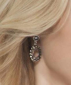 ClaudiaG Collection Jewelry Gyre Earrings - Silver