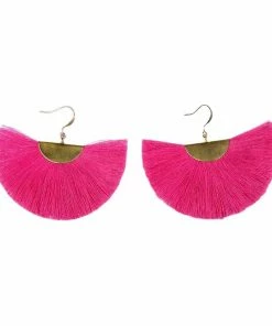 SLATE + SALT Jewelry Half Moon Fan Earrings 31 SLATE + SALT Jewelry Half Moon Fan Earrings