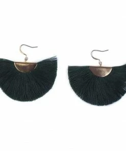 SLATE + SALT Jewelry Half Moon Fan Earrings 29 SLATE + SALT Jewelry Half Moon Fan Earrings