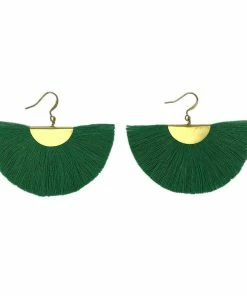 SLATE + SALT Jewelry Half Moon Fan Earrings 32 SLATE + SALT Jewelry Half Moon Fan Earrings