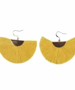 SLATE + SALT Jewelry Half Moon Fan Earrings 25 SLATE + SALT Jewelry Half Moon Fan Earrings