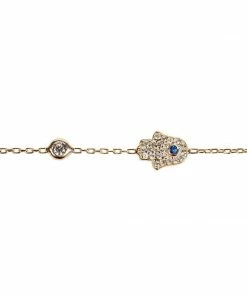 LATELITA LONDON Hamsa Hand Bracelet Jewelry