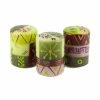 Nobunto Hand Painted Candles In Kileo Design (box Of Three) (GC)