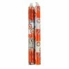 Nobunto Hand Painted Candles In Kukomo Design (pair Of Tapers) (GC)