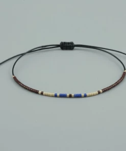 AMIU Handmade Store Multicolor Beaded Strand Buddhist Bracelets