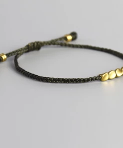 AMIU Handmade Store Jewelry Handwoven Buddhist Bracelets With Beads