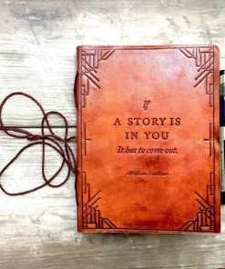 Soothi "If A Story" Handmade Leather Journal Accessories