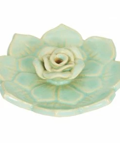 Tibet Collection Incense Burner Lotus Heart (GC)