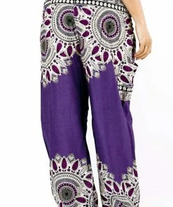 Napat Indigo Purple Spirit Mandala Harem Pants 11 Napat Indigo Purple Spirit Mandala Harem Pants