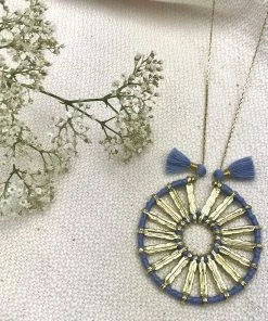 SLATE + SALT Indu Pendant Necklace Jewelry