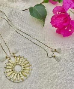 SLATE + SALT Indu Pendant Necklace Jewelry