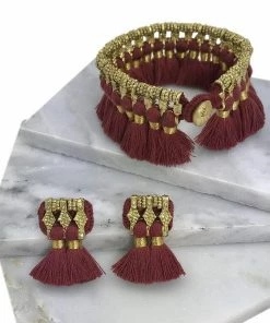 SLATE + SALT Jhumka Earrings