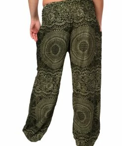 Napat Jungle Green Honey Hive Harem Pants