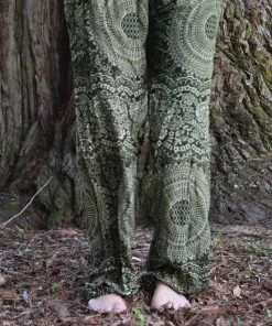 Napat Jungle Green Honey Hive Harem Pants